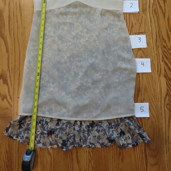 AT LOFT silky sheer sleeveless summer dress, size 2P - Picture 8 of 16